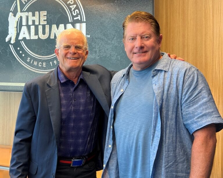 NHLAA Glenn Healy with ZippyBrands Joel Matlin Featured Image